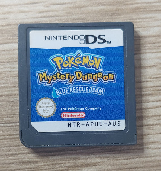 Nintendo DS Pokémon Mystery Dungeon Blue Rescue Team AUS PAL TESTED Cart Only