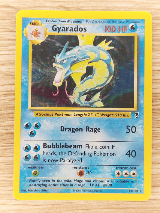 2002 Pokemon Legendary Collection 12/110 Gyarados Holo LP