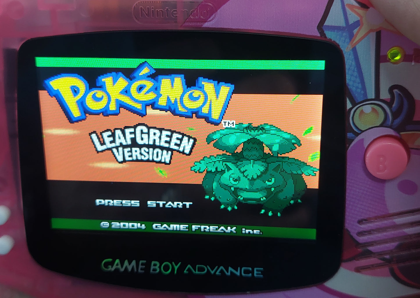 Pokemon Game Boy Advance LEAF Green Version AUS PAL Tested & Cleaned