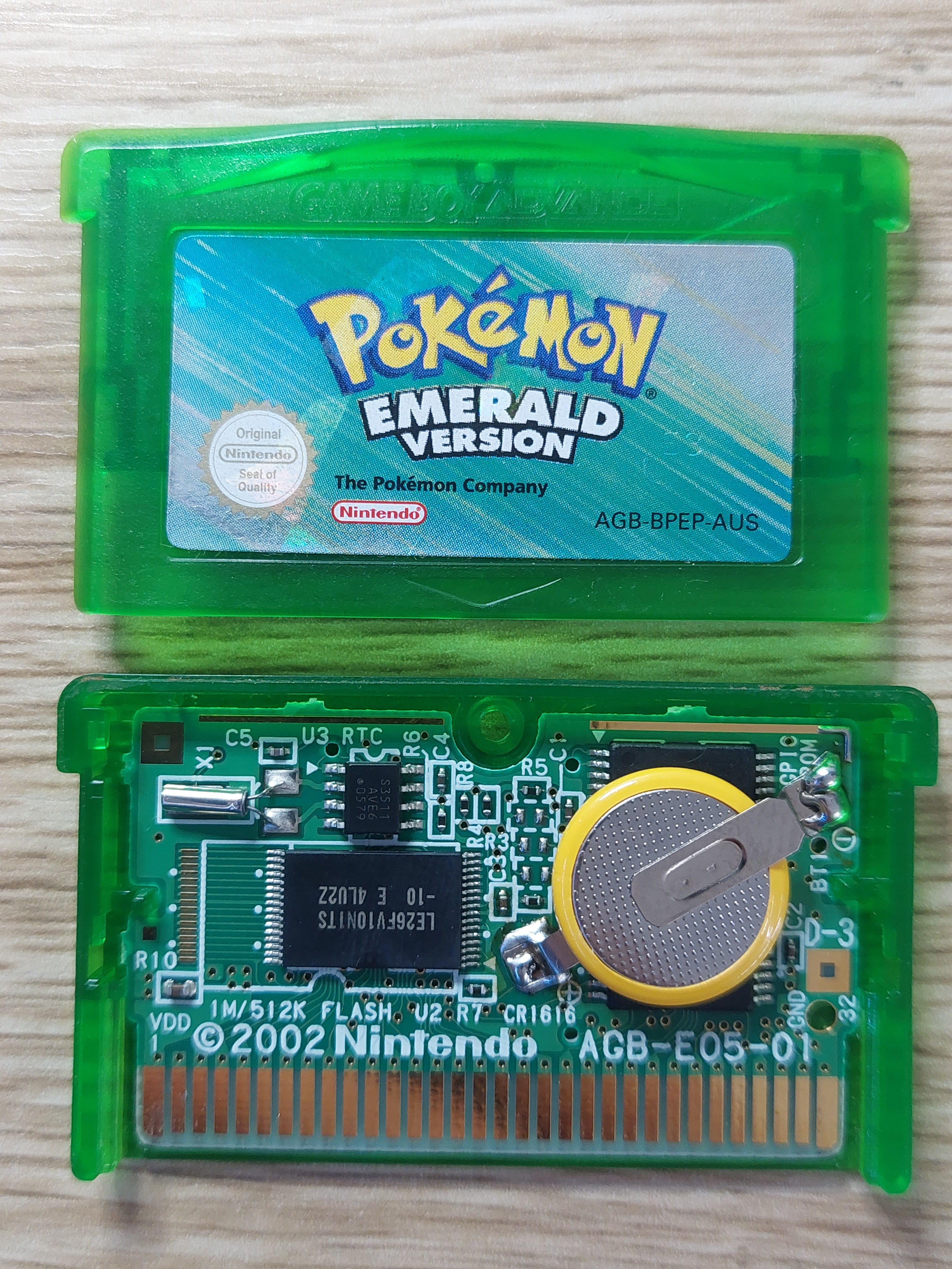 Pokemon Emerald - store New Battery