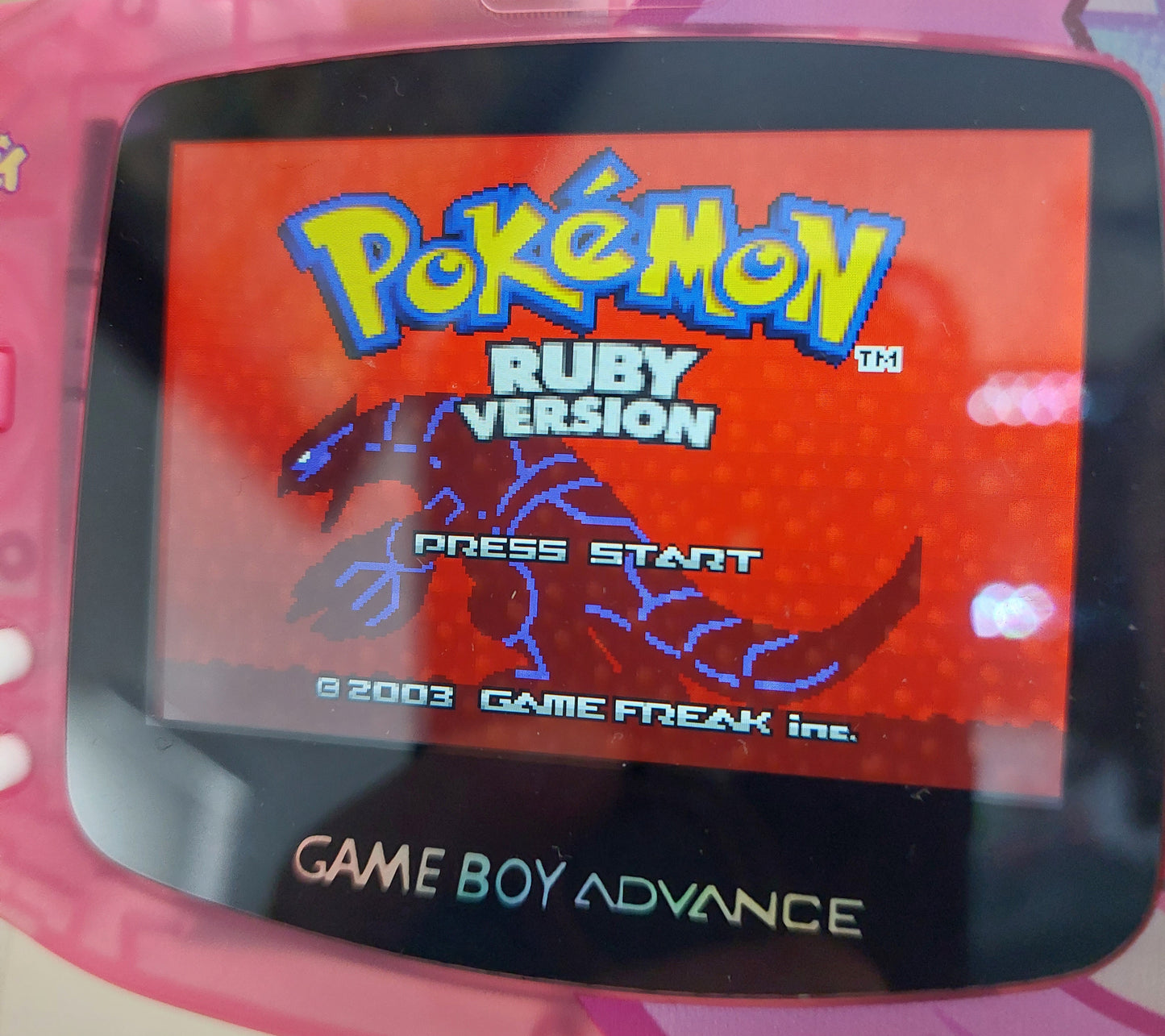 Pokemon Game Boy Advance Ruby Version AUS PAL NEW Battery Tested & Cleaned