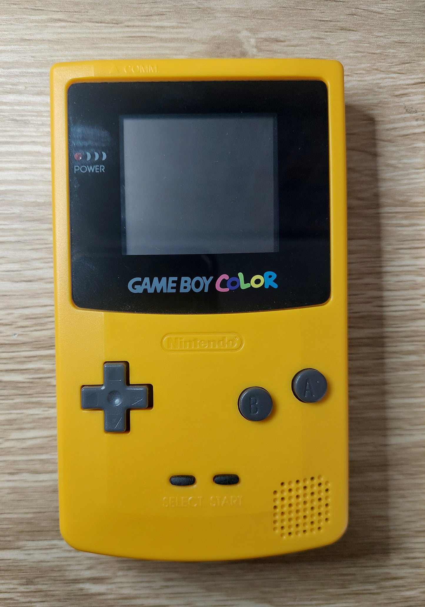 Nintendo Gameboy Color Console NEW Backlit Screen & Yellow Case EXCELLENT CONDITION