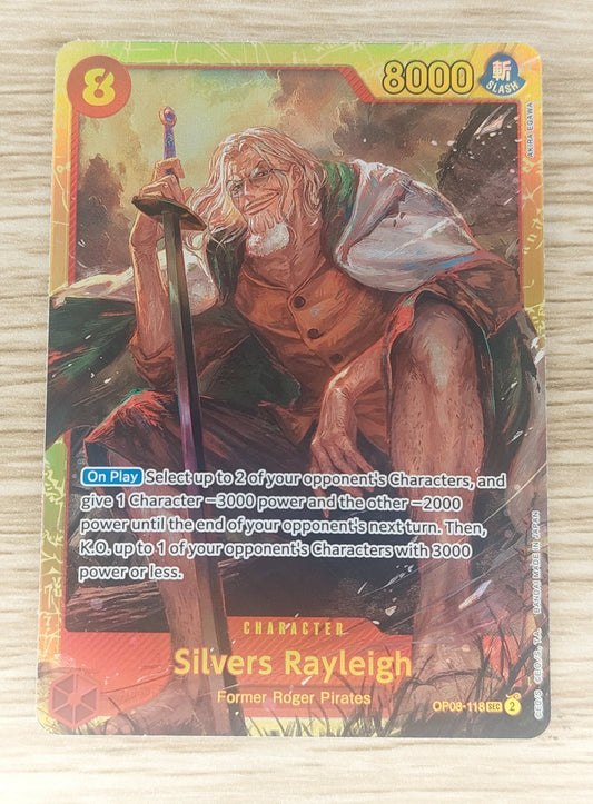 One-Piece Two Legends OP-08 116 SEC Silvers Rayleigh