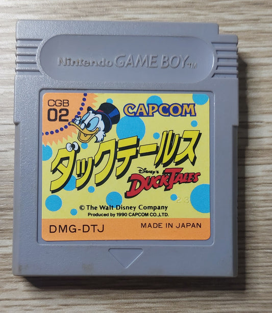 1990 Nintendo Gameboy DMG-DTJ Japanese Capcom Duck Tales Tested & Cleaned