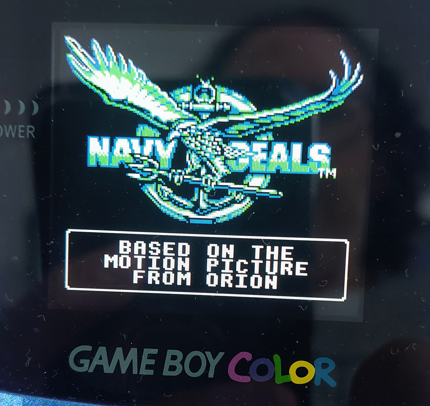 Gameboy Original Ocean Navy Seals,Tested and Cleaned