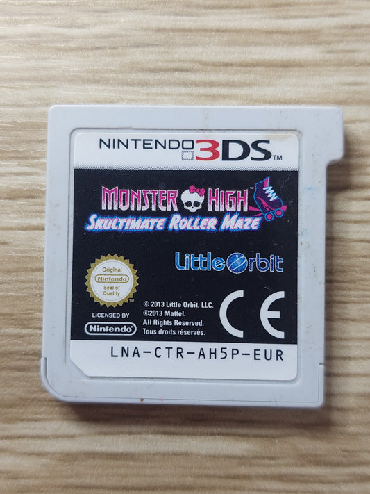 Nintendo 3DS GAMEBOY Video game MONSTER HIGH SKULTIMATE ROLLER MAZE