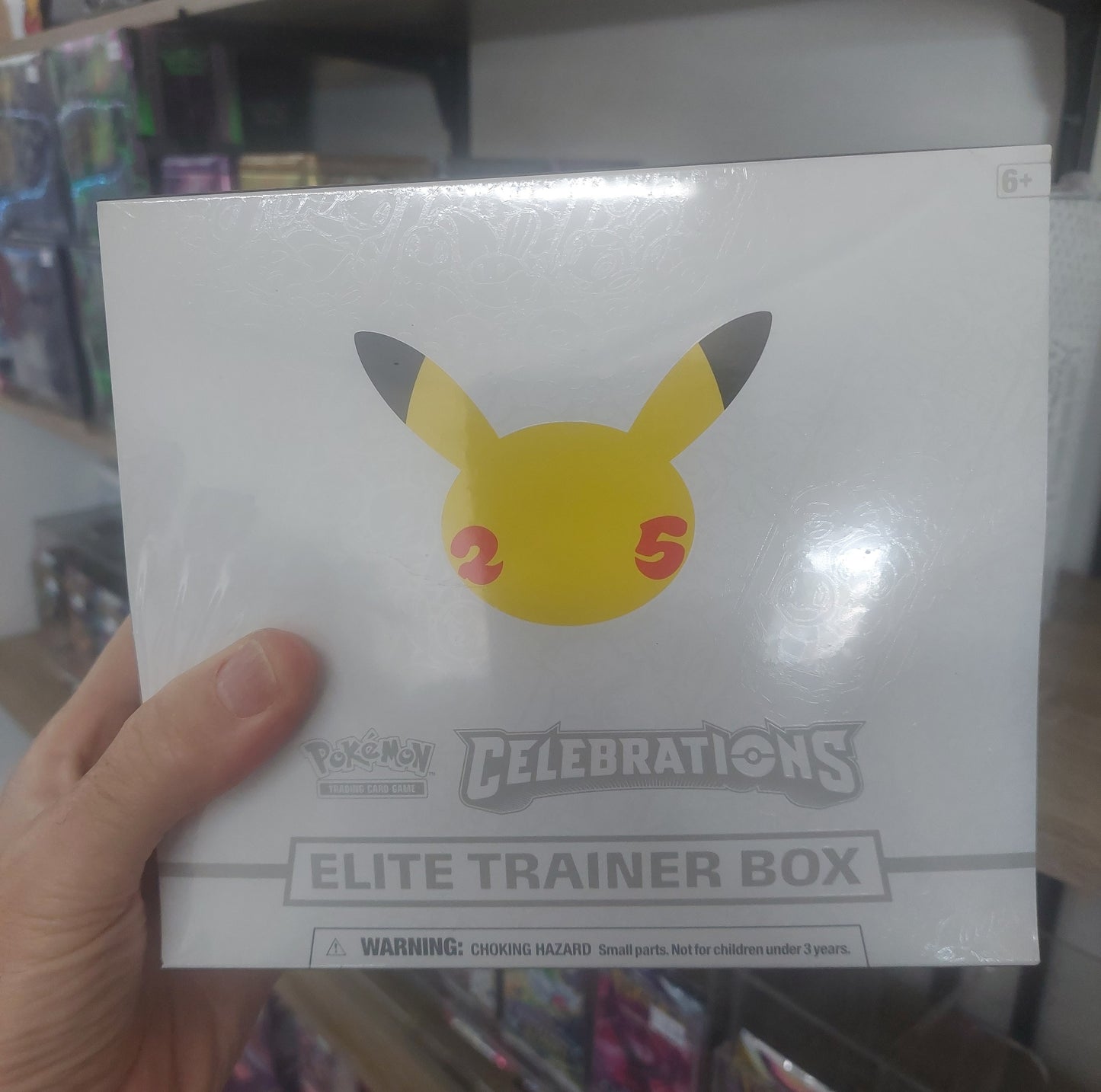 Pokemon Celebrations Elite Trainer Box Sealed (10 packs + 5 SWSH Packs)