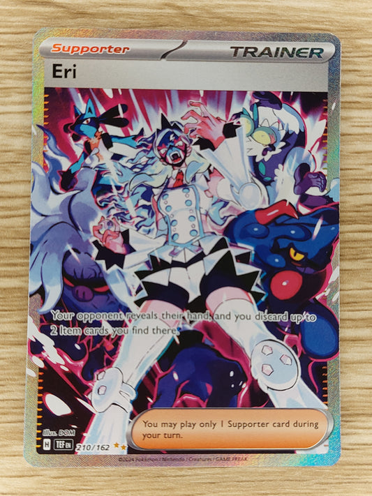 Eri 210/162 Pokémon Temporal Forces SIR (Special Illustration Rare)