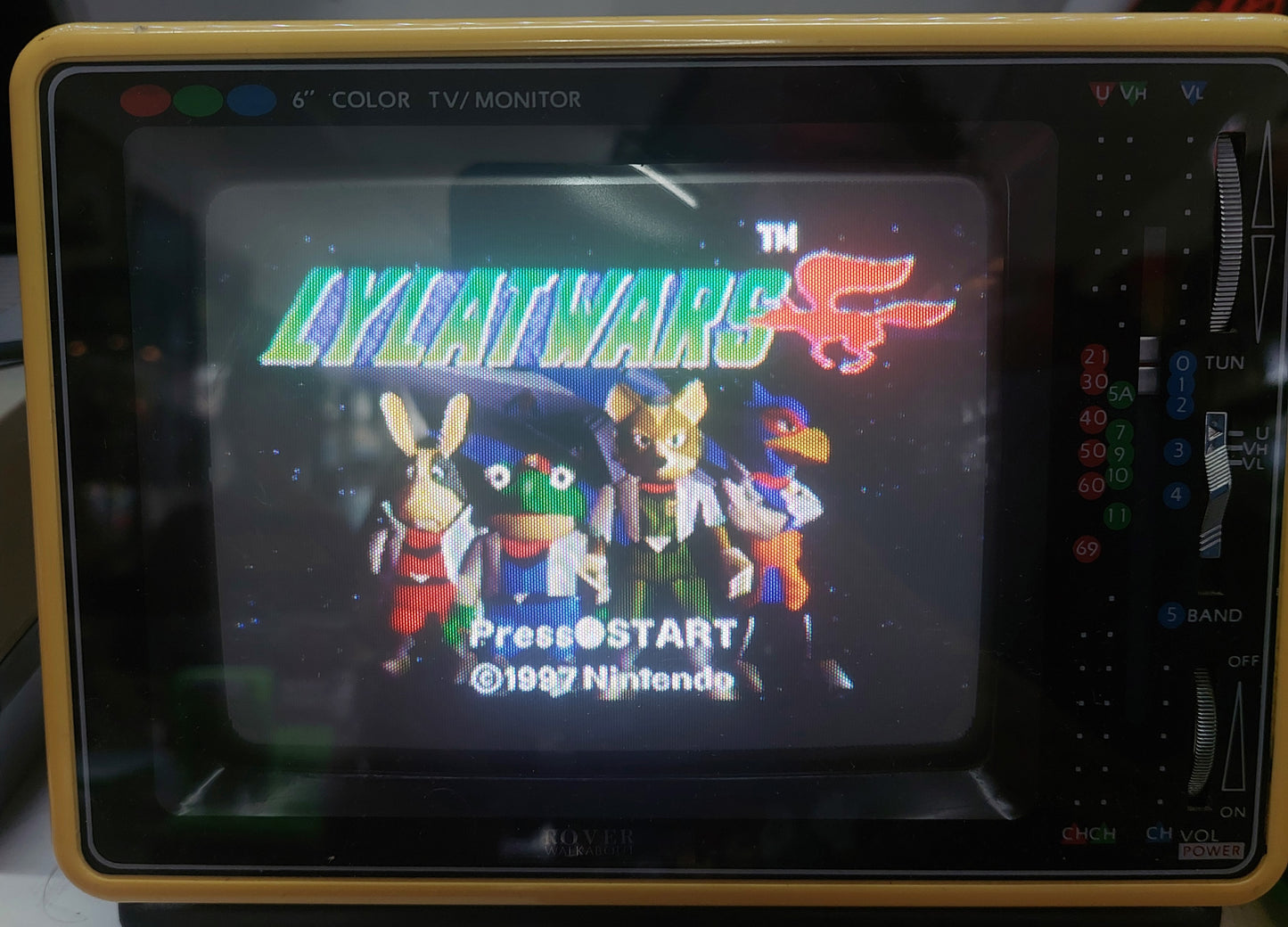 Nintendo N64 1997 LYLATWARS(Starfox 64)AUS PAL CART. Tested and Cleaned