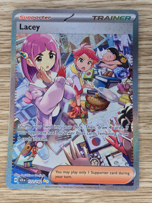 Lacey 172/142 - Special Illustration Rare - Stellar Crown Pokemon TCG LP