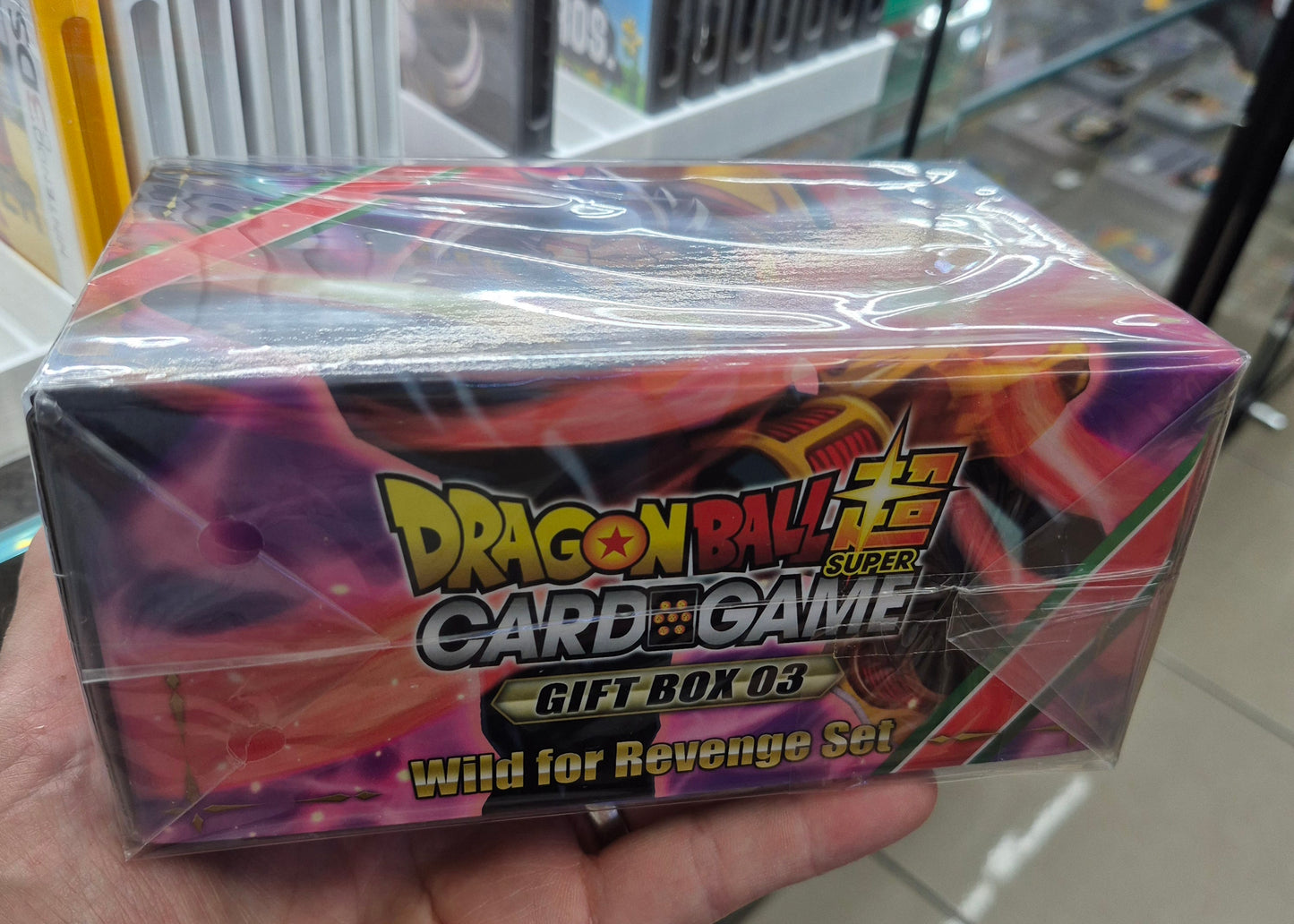 2019 Dragonball Super Card Game Gift Box 03 Wild For Revenge Set(6 Boosters)