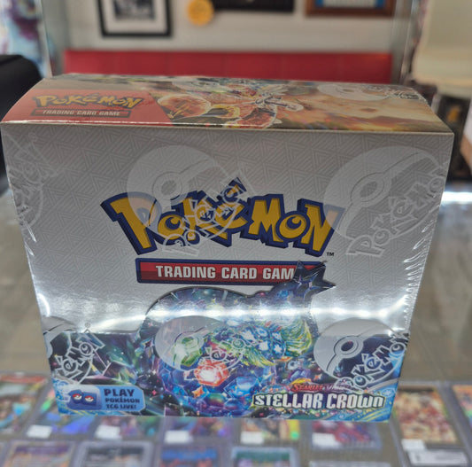 Pokemon S&V Stellar Crown SV06 Booster Box Sealed 36 packs