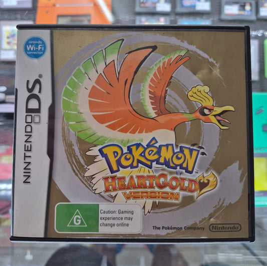 2010 Nintendo DS Pokémon HeartGold Version In Box Tested AUS PAL