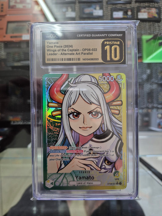 Yamato OP06-022 Alt CGC Pristine 10 One-Piece