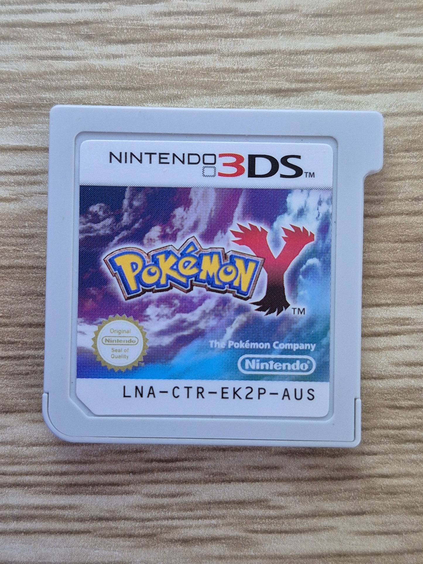 2013 Nintendo 3DS Pokémon Y AUS CART Tested.