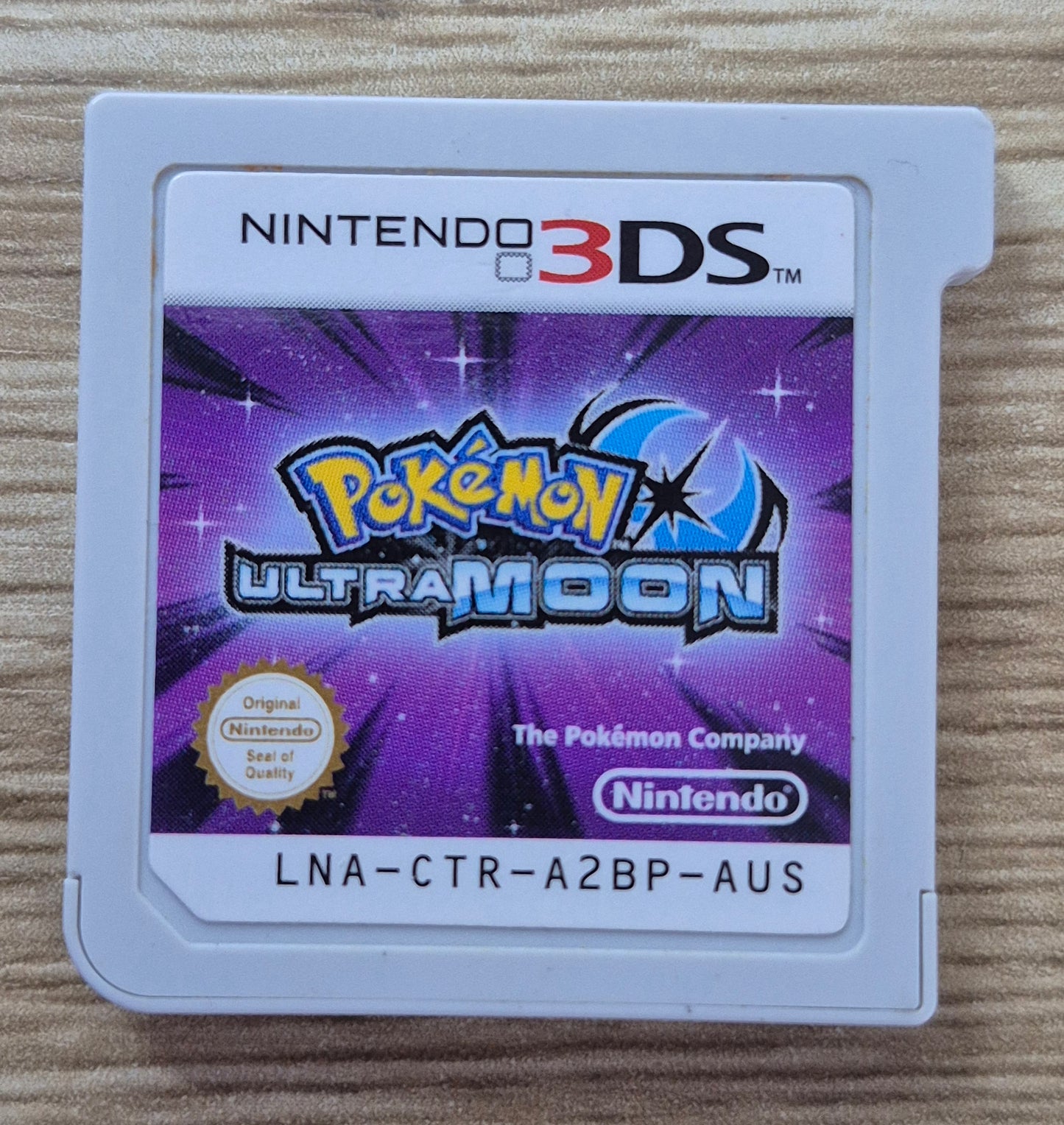 2017 Nintendo 3DS Pokémon Ultra Moon AUS PAL CART TESTED