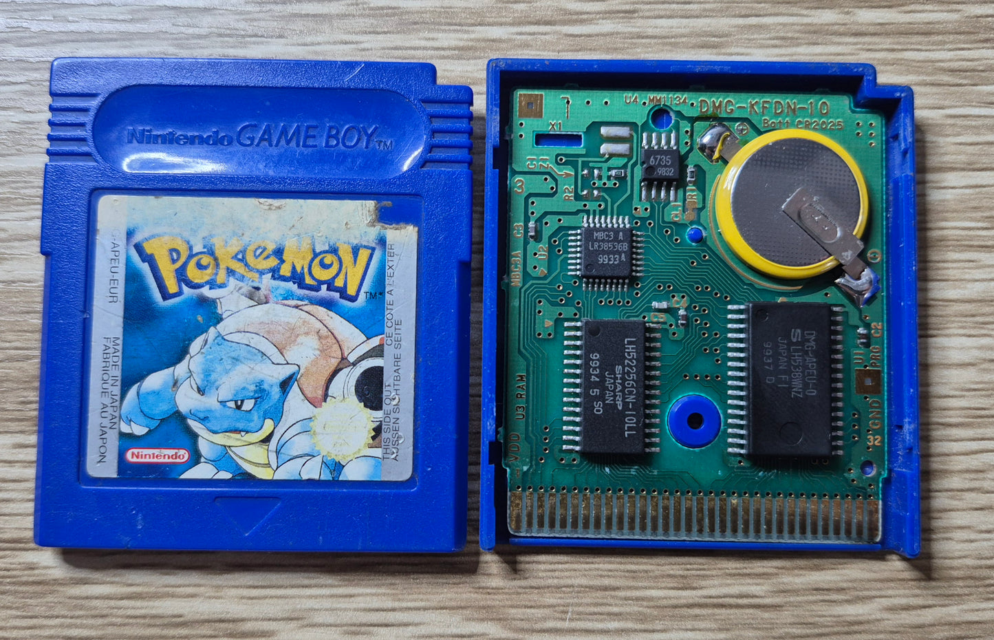 Pokemon Blue for Nintendo Game Boy **100% ORIGINAL** *NEW BATTERY* EUR PAL