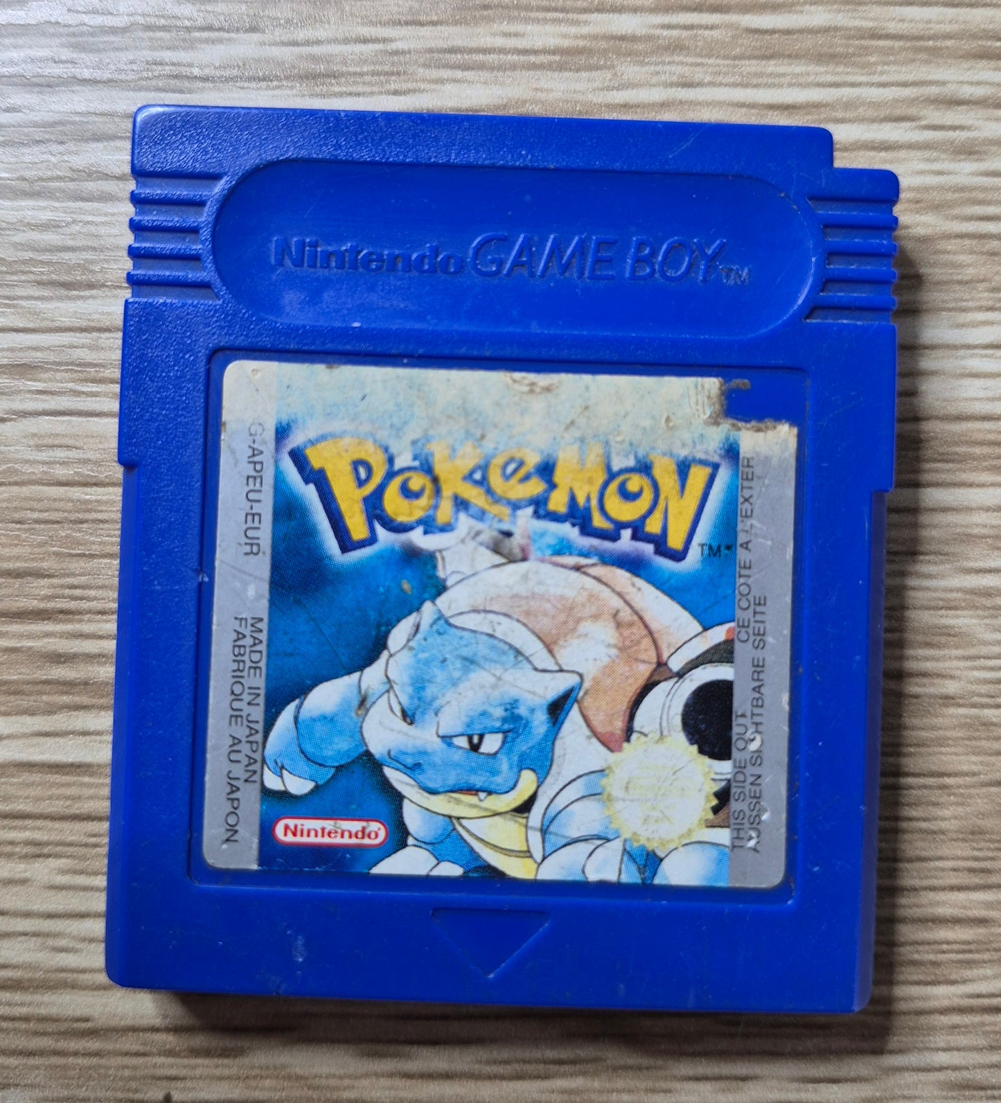 Pokemon Blue for Nintendo Game Boy **100% ORIGINAL** *NEW BATTERY* EUR PAL