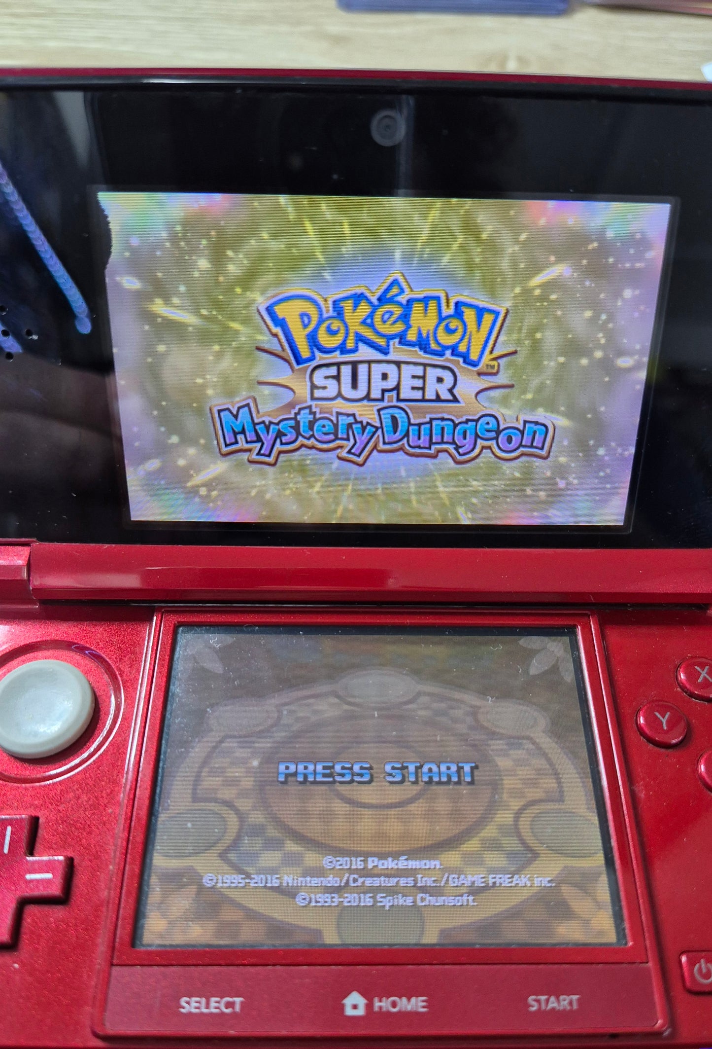 2016 Nintendo 3DS Pokémon Super Mystery Dungeon Tested in Case AUS