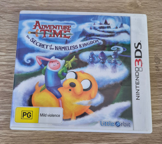 2014 Nintendo 3DS Adventure Time the Secret of the Nameles Kingdom in Case Tested EUR