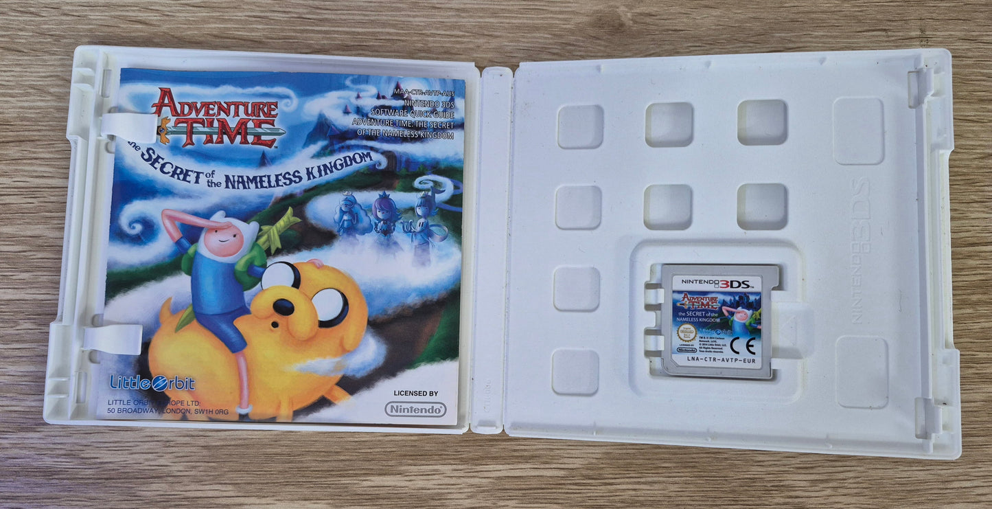 2014 Nintendo 3DS Adventure Time the Secret of the Nameles Kingdom in Case Tested EUR