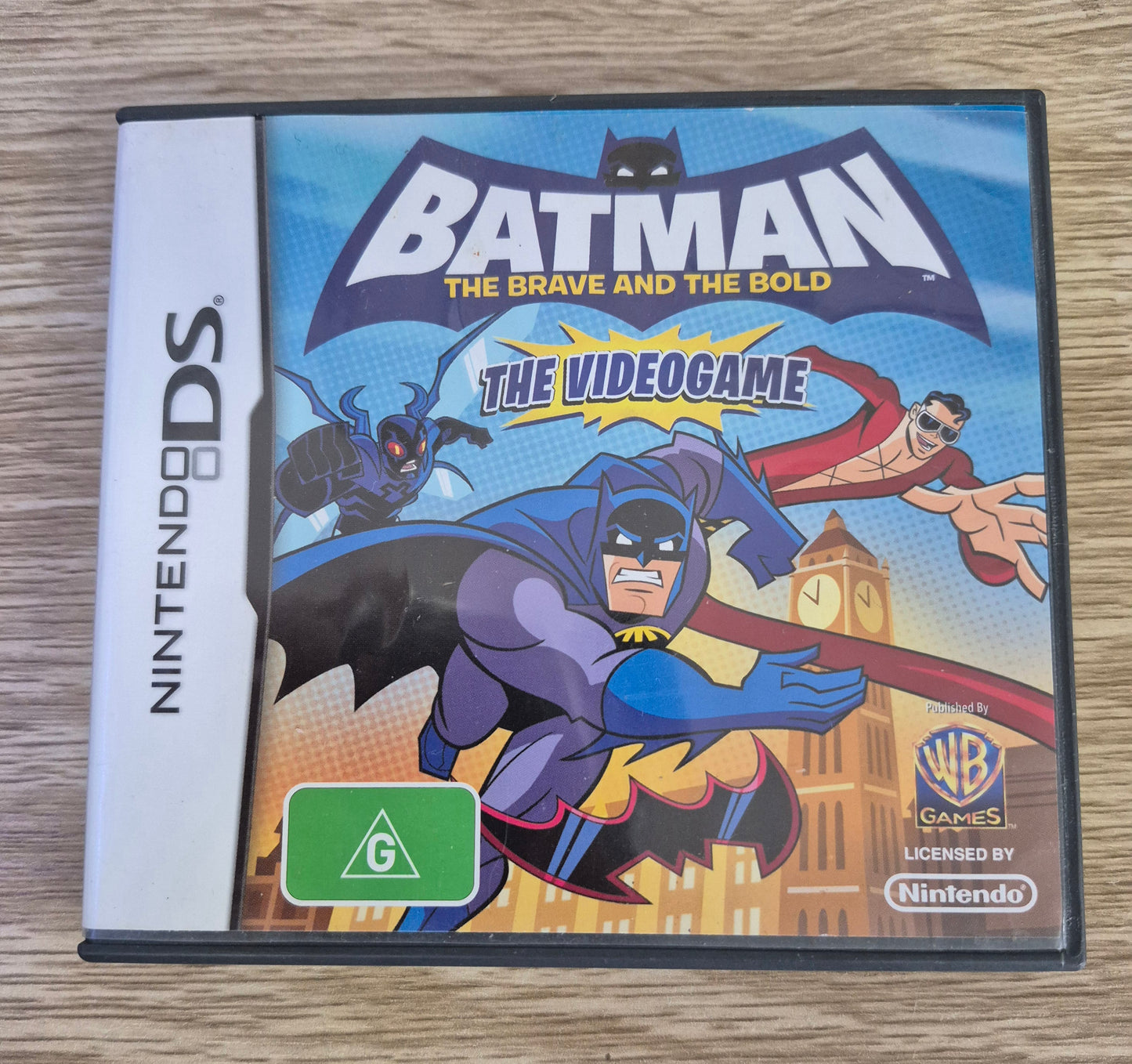 Nintendo DS Batman the Brave and the Bold The Video game In Case Tested EUR