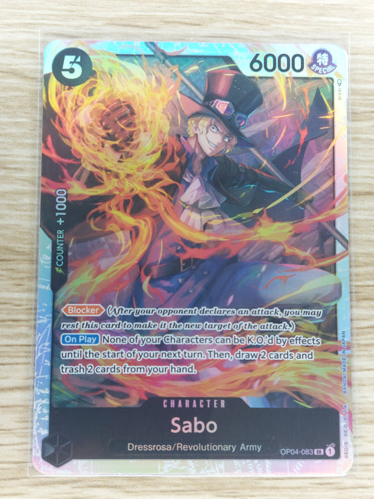 One Piece 2024 Sabo Alternate Art OP04-083