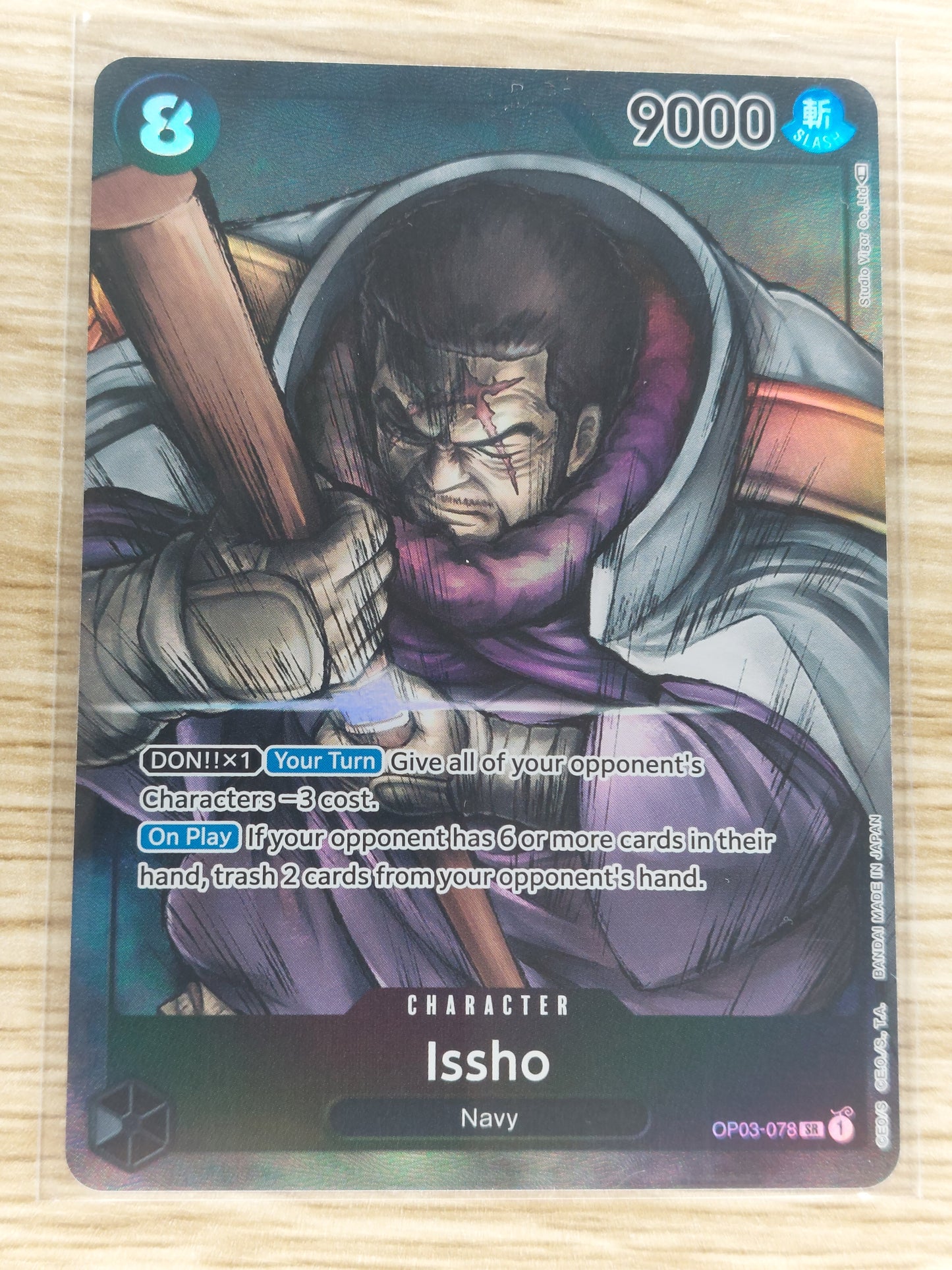 One Piece 2024 Issho Alternate Art OP03-078