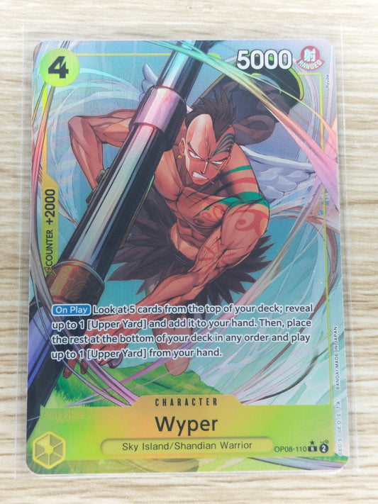 One Piece 2024 Wyper Alternate Art OP08-110