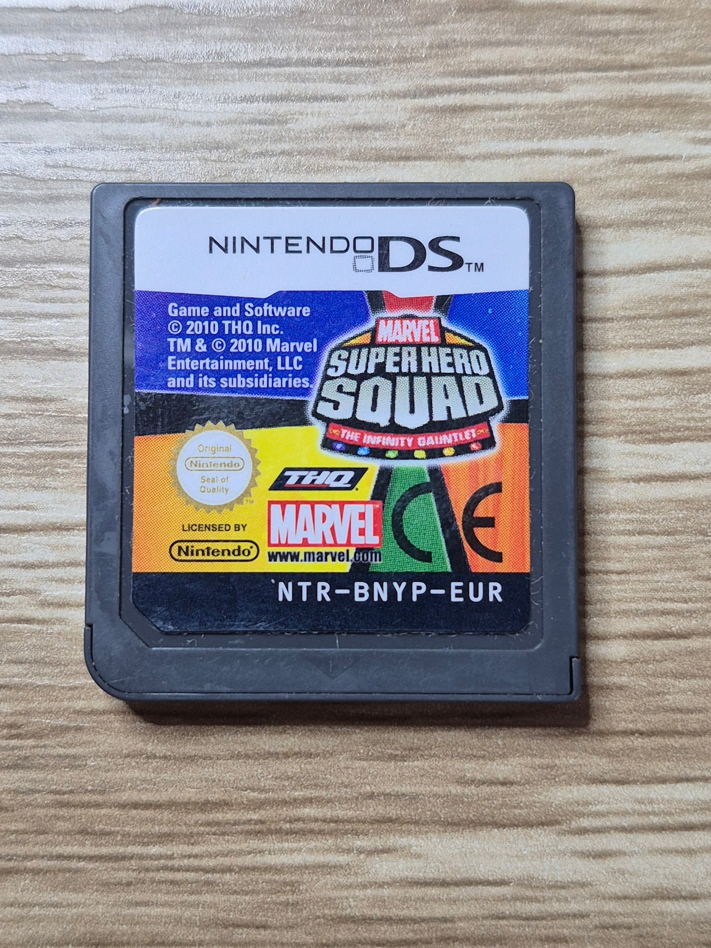 Nintendo DS Marvel Super Hero Squad EUR Cart Tested