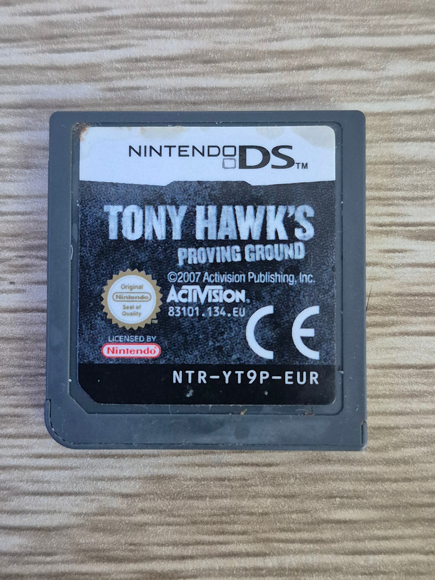 Nintendo DS Tony Hawk's Proving Ground EUR CART Tested