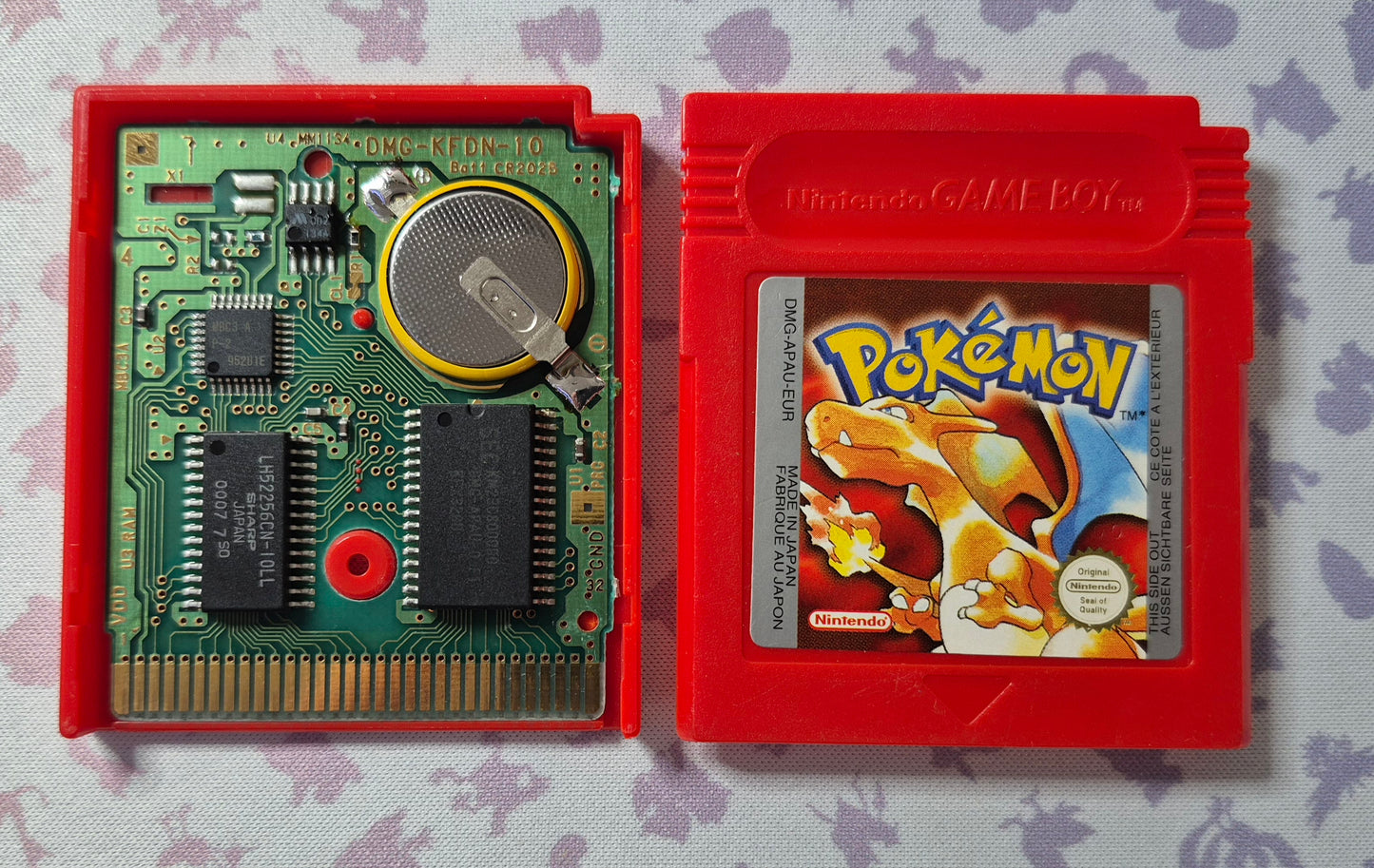 Pokémon Gameboy Red Version (AU-EUR)New Save Battery- Inc.Reproduction Box & Manual