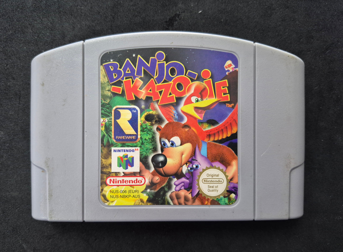 Banjo Kazooie 🎮 Nintendo N64 AUS PAL N64 Cartridge Tested & Cleaned