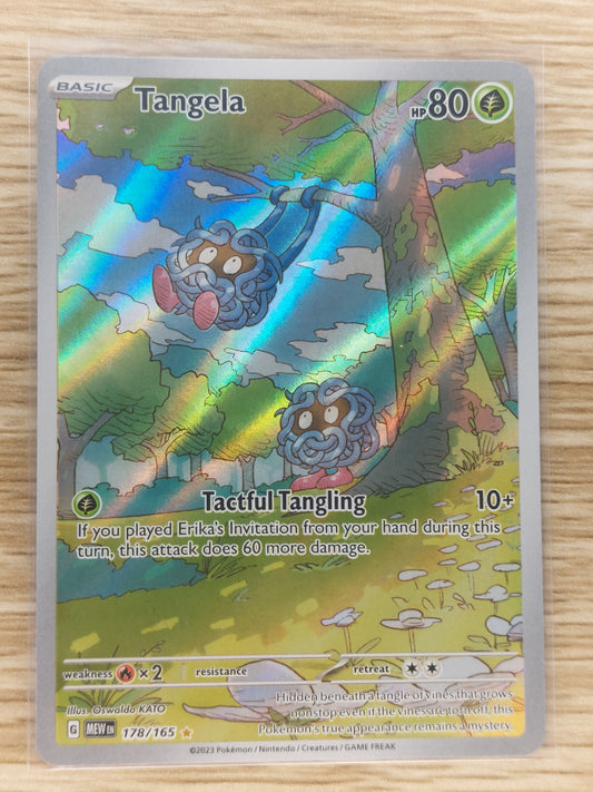 Pokemon 2023 Sv151 Tangela Illustration Rare 178/165