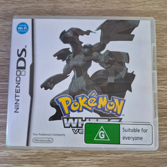 2011 Nintendo DS Pokémon White Version CIB (EUR/PAL)Tested