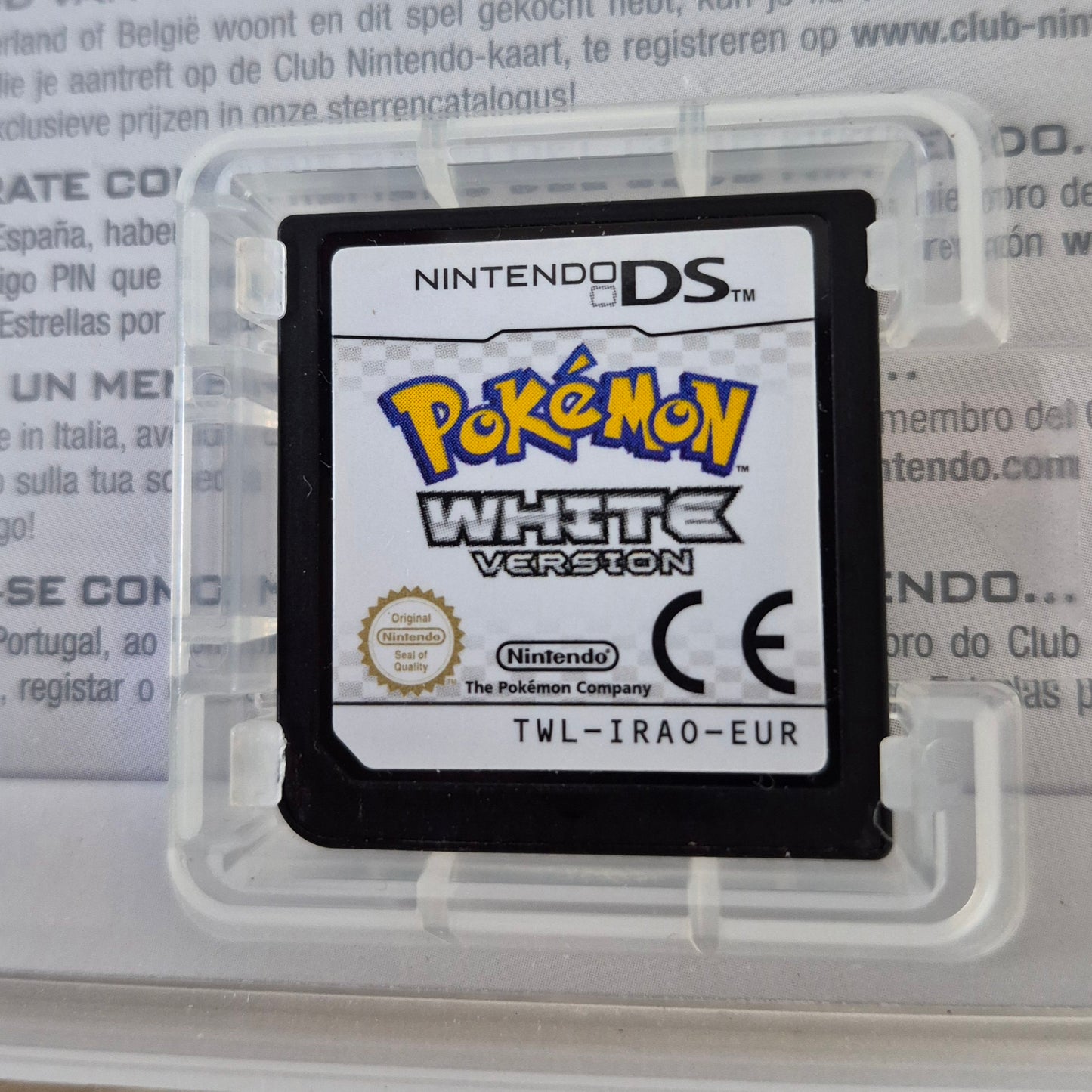 2011 Nintendo DS Pokémon White Version CIB (EUR/PAL)Tested