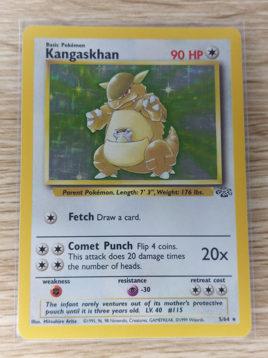 Pokemon 1999 Kangaskhan Holo Jungle 5/64