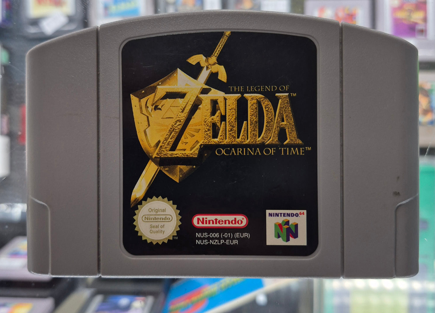 The Legend of Zelda : Ocarina of Time *100% GENUINE* PAL Cartridge N64 Nintendo New Save Battery