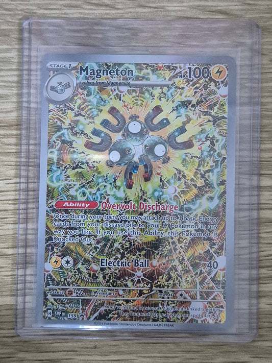 Magneton Black Star Promo SVP 159 2024 Surging Sparks Pokemon