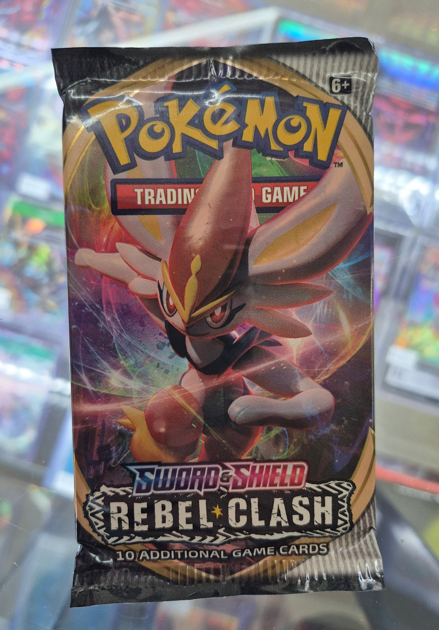 Pokemon SWSH Rebel Clash Booster Pack.