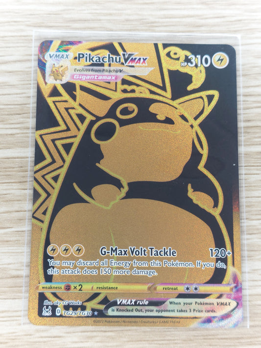 Pokemon 2022 Pikachu Vmax Secret TG29/TG30 Lost Origin