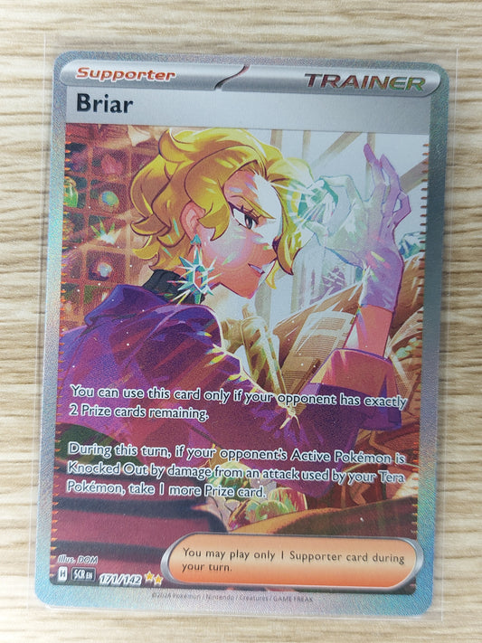 Pokemon 2024 Briar Special Illustration Rare Stellar Crown 171/142