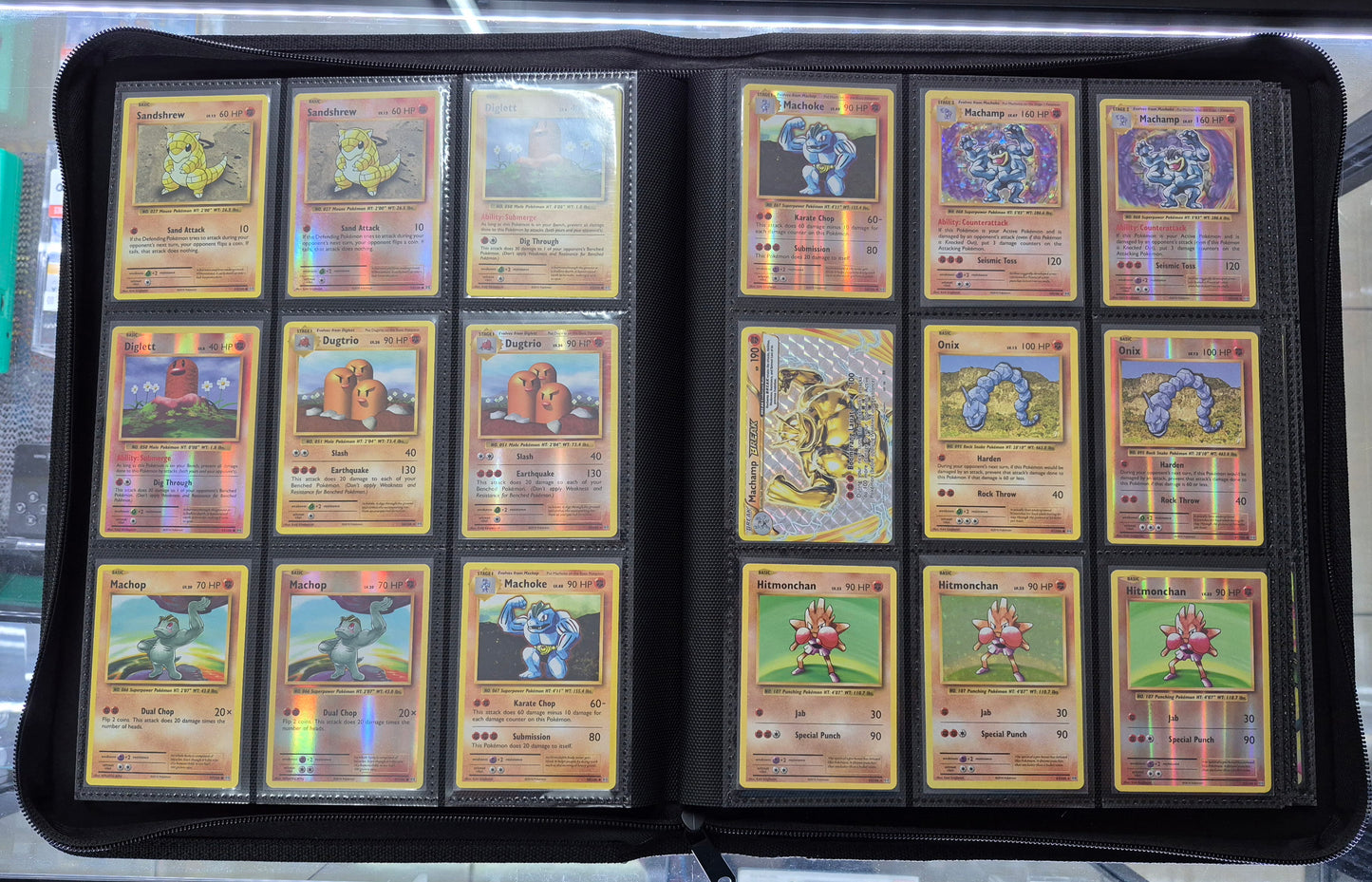 2016 Pokémon Evolutions Master Set inc.all Reverse Holo Cards in Palms Off Binder