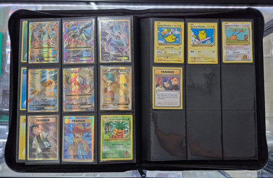 2016 Pokémon Evolutions Master Set inc.all Reverse Holo Cards in Palms Off Binder