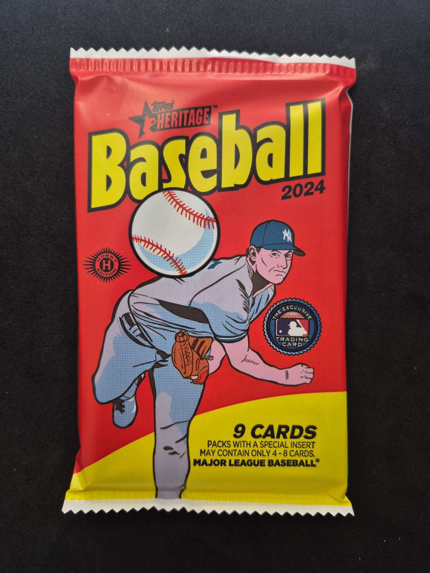 2024 Topps Heritage Baseball Pack