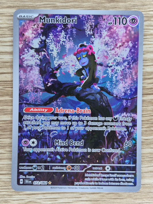 Pokemon TCG | Munkidori 072/064 Illustration Rare Holo | SV Shrouded Fable