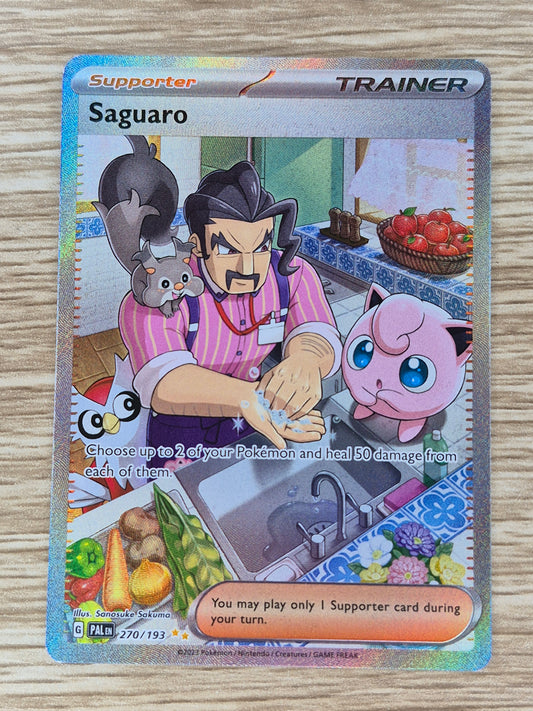 Pokémon TCG Saguaro Scarlet & Violet - Paldea Evolved 270/193 Holo