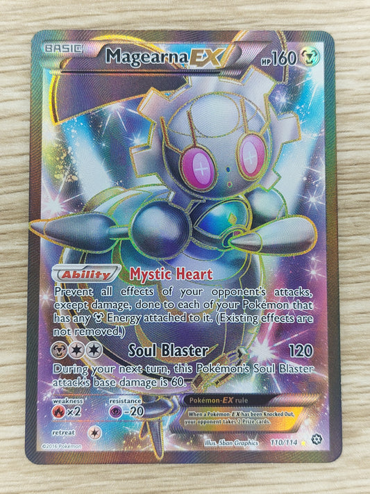 Pokemon 2016 Magearna EX Full Art Steam Siege 110/114