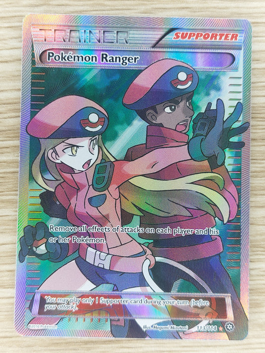 Pokemon 2016 Pokemon Ranger Full Art Trainer Steam Siege 113/114