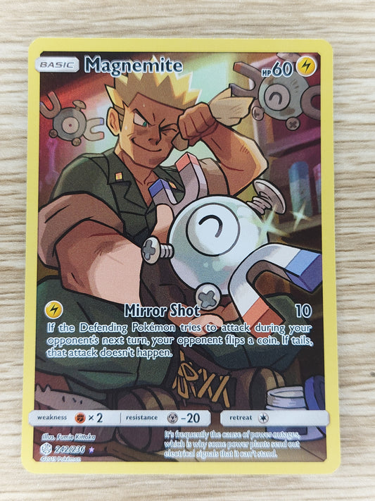 Pokemon 2019 Magnemite Trainer Gallery Cosmic Eclipse 242/236